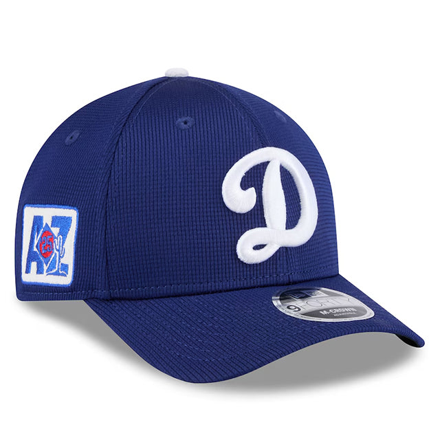 ニューエラ キャップ 9FORTY M-CROWN スナップバック ロサンゼルス ドジャース MLB 2025 SPRING TRAINING SNAPBACK CAP ROYAL BLUE