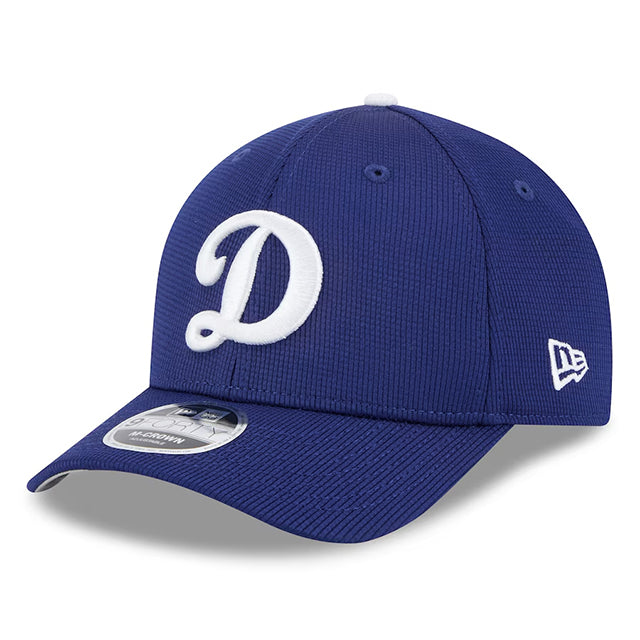 ニューエラ キャップ 9FORTY M-CROWN スナップバック ロサンゼルス ドジャース MLB 2025 SPRING TRAINING SNAPBACK CAP ROYAL BLUE