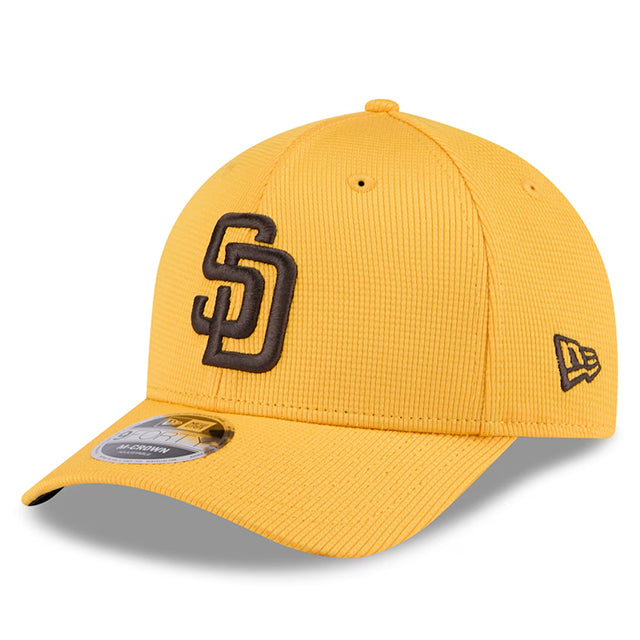 ニューエラ キャップ 9FORTY M-CROWN スナップバック サンディエゴ パドレス MLB 2025 MLB SPRING TRAINING SNAPBACK CAP GOLD
