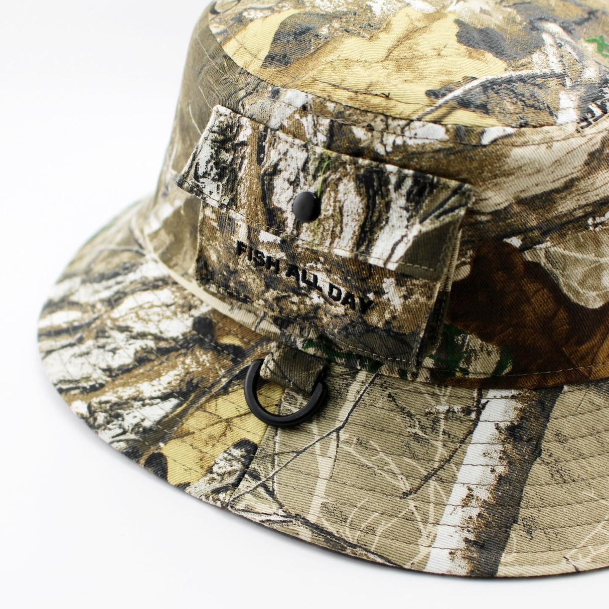 ニューエラ アウトドア バケットハット OUTDOOR LOOP ANGLER'S CLUB BUCKET-01 HAT REALTREE CAMO
