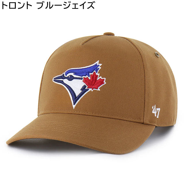 海外取寄 47ブランド キャップ MLB カーハート CARHARTT 47BRAND HITCH SNAPBACK CAP BROWN