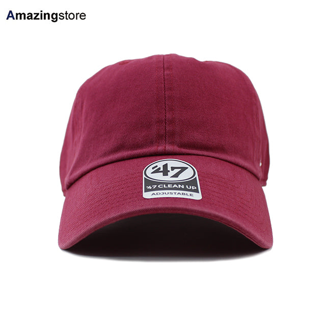 47ブランド BLANK CLEAN UP CAP CARDINAL