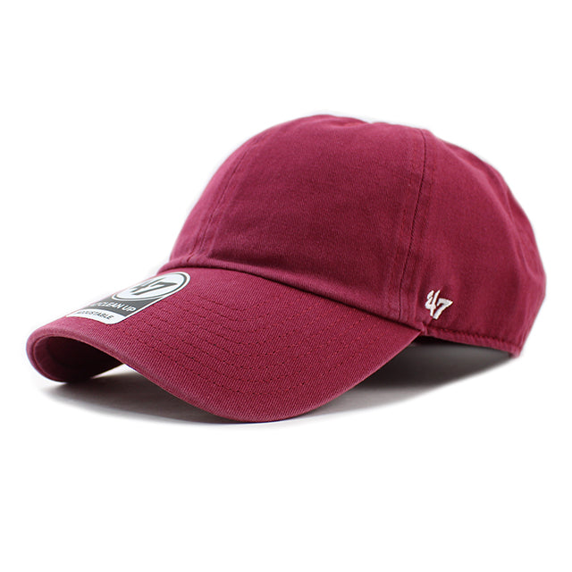 47ブランド BLANK CLEAN UP CAP CARDINAL