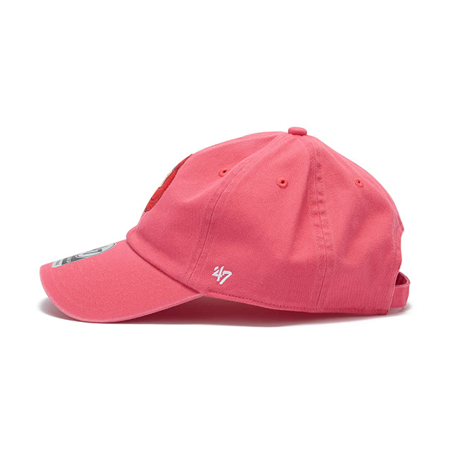 47ブランド キャップ ラ アリエル CLEAN-UP STRAPBACK CAP BERRY