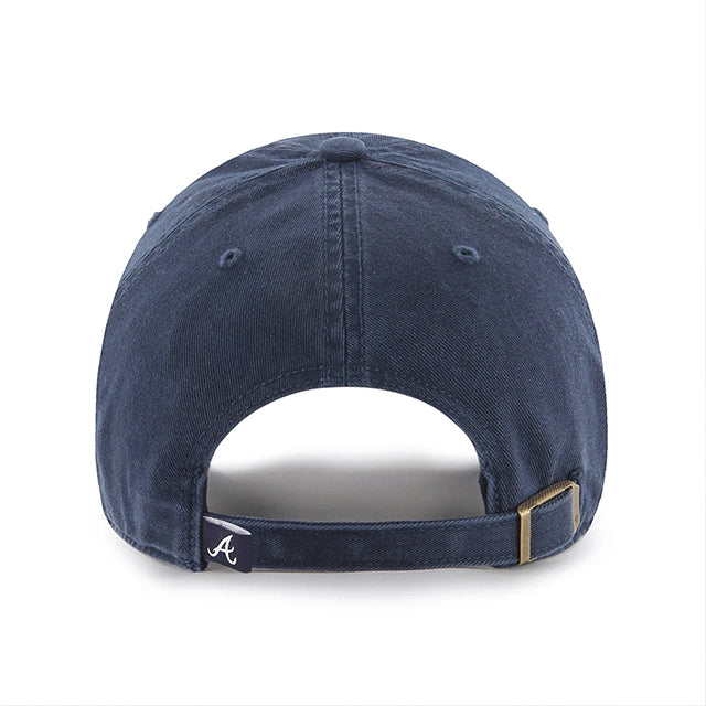 47ブランド キャップ アトランタ ブレーブス MLB CLEAN UP NAVY