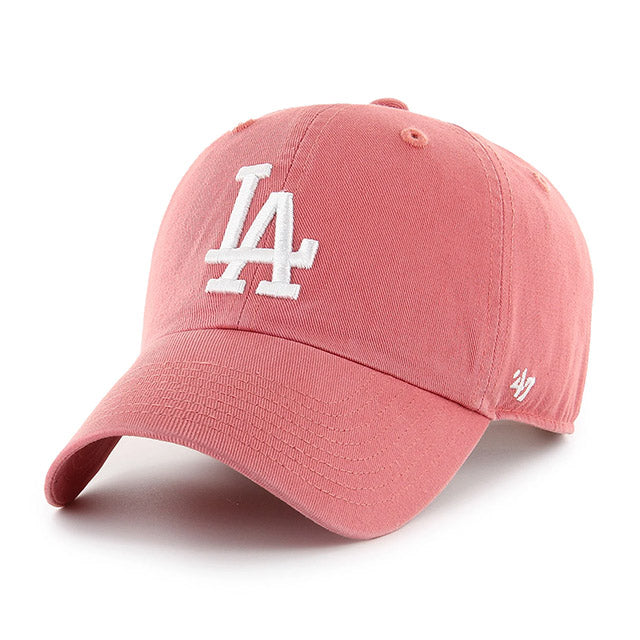 47ブランド キャップ ロサンゼルス ドジャース MLB CLEAN UP ISLAND RED