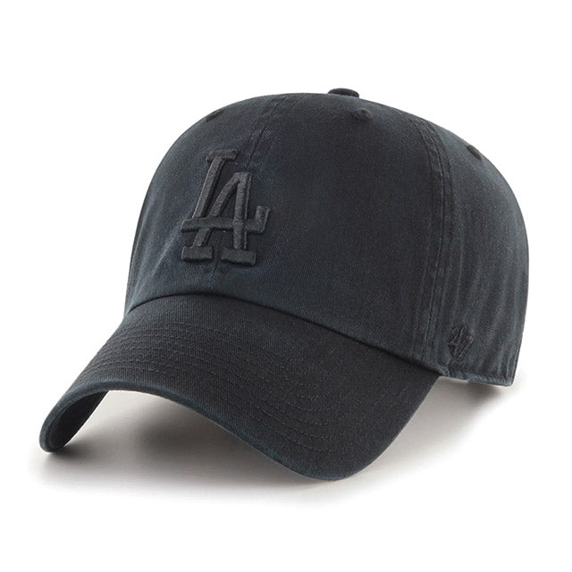 47ブランド キャップ ロサンゼルス ドジャース MLB CLEAN UP BLACKOUT