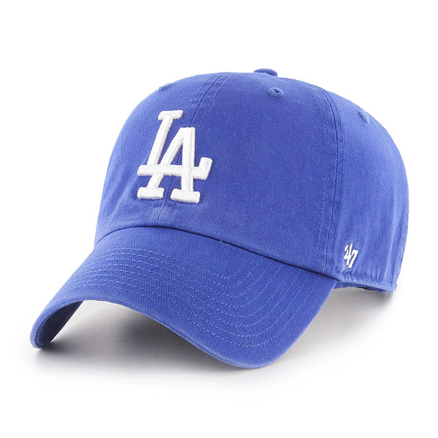 47ブランド キャップ ロサンゼルス ドジャース MLB CLEAN UP ROYAL BLUE