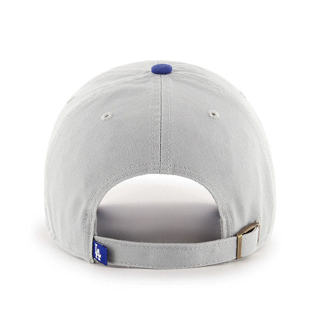 47ブランド キャップ ロサンゼルス ドジャース MLB CLEAN UP TWO-TONE PRIMARY GREY-ROYAL BLUE