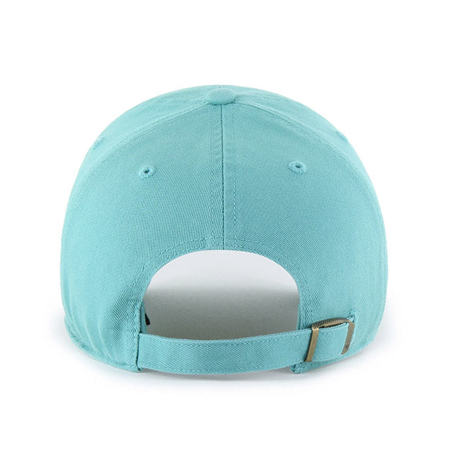 47ブランド キャップ ロサンゼルス ドジャース MLB CLEAN UP W/ NO LOOP LABEL LAGOON BLUE