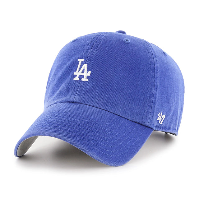 47ブランド キャップ ロサンゼルス ドジャース MLB BASE RUNNER CLEAN UP ROYAL BLUE
