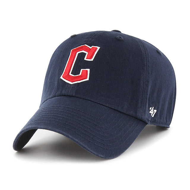 47ブランド キャップ クリーブランド ガーディアンズ MLB CLEAN UP NAVY
