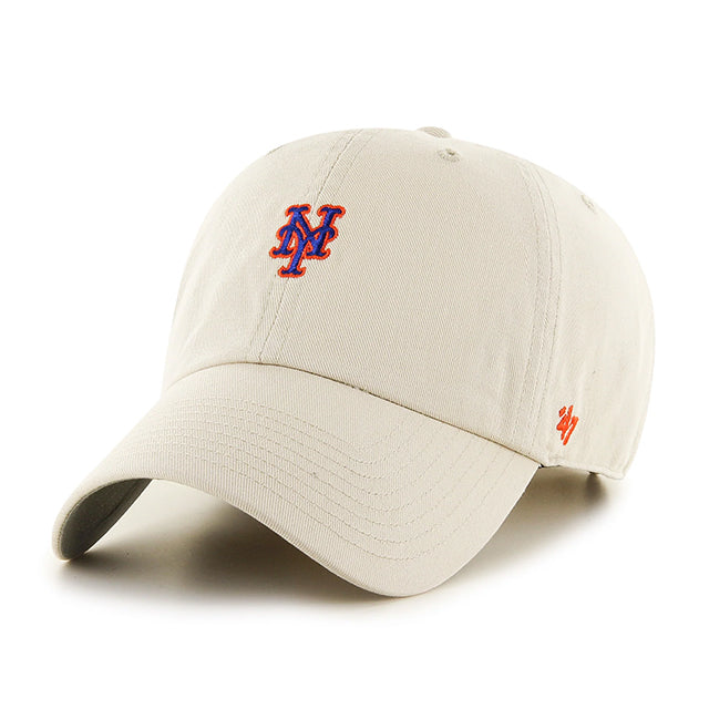 47ブランド キャップ ニューヨーク メッツ MLB BASE RUNNER SCRIPT CLEAN UP NATURAL