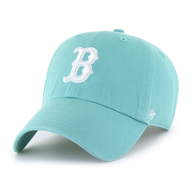 47ブランド キャップ ボストン レッドソックス MLB CLEAN UP LAGOON BLUE