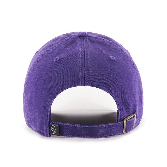 47ブランド キャップ コロラド ロッキーズ MLB CLEAN UP PURPLE