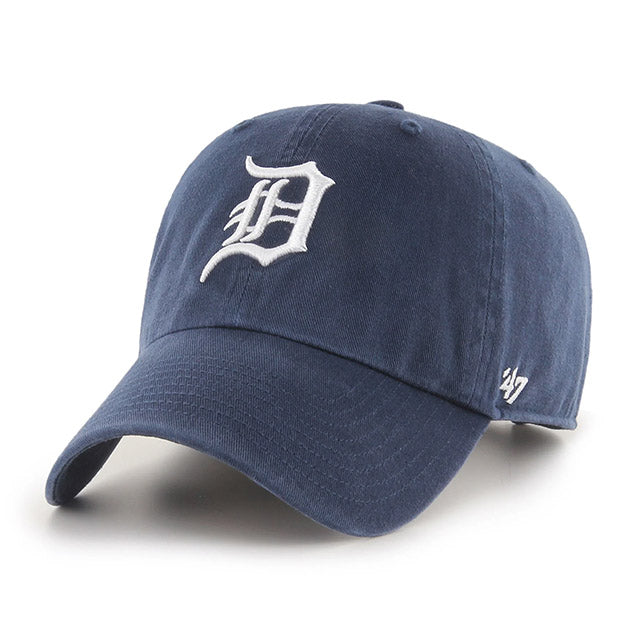 47ブランド キャップ デトロイト タイガース MLB CLEAN UP NAVY