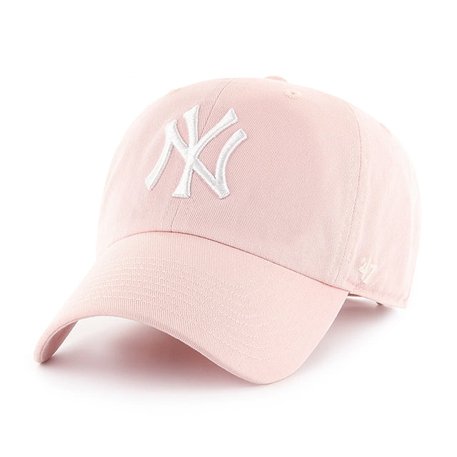 47ブランド キャップ ニューヨーク ヤンキース MLB CLEAN UP PINK