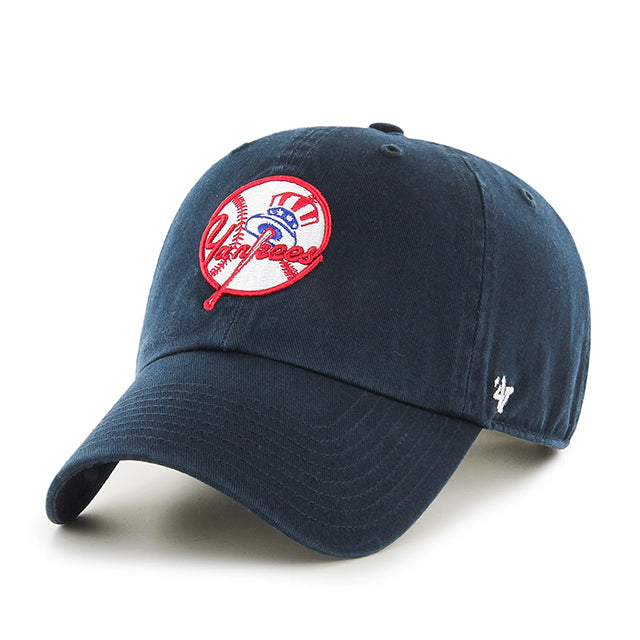 47ブランド キャップ ニューヨーク ヤンキース MLB COOPERSTOWN CLEAN UP NAVY