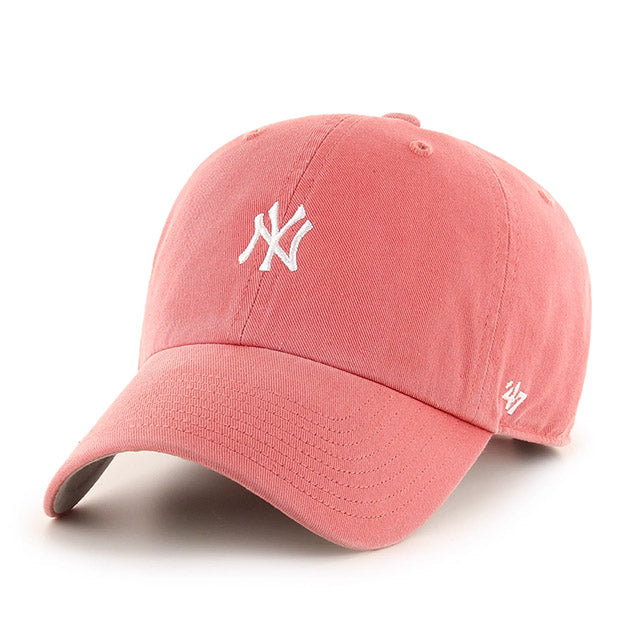 47ブランド キャップ ニューヨーク ヤンキース MLB BASE RUNNER SCRIPT CLEAN UP ISLAND RED