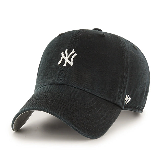 47ブランド キャップ ニューヨーク ヤンキース MLB BASE RUNNER SCRIPT CLEAN UP BLACK