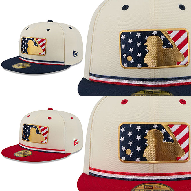 独立記念日モデル ニューエラ キャップ 59FIFTY MLB 2026 JULY 4TH STARS N STRIPES FITTED CAP