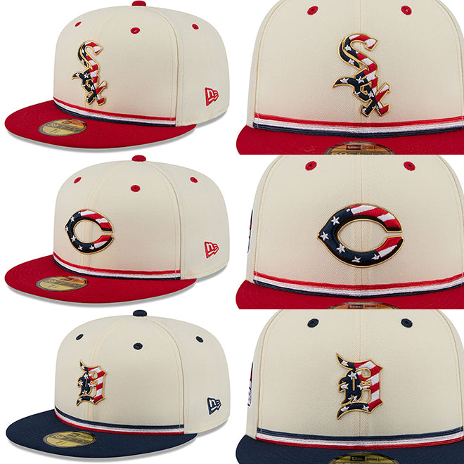 独立記念日モデル ニューエラ キャップ 59FIFTY MLB 2026 JULY 4TH STARS N STRIPES FITTED CAP