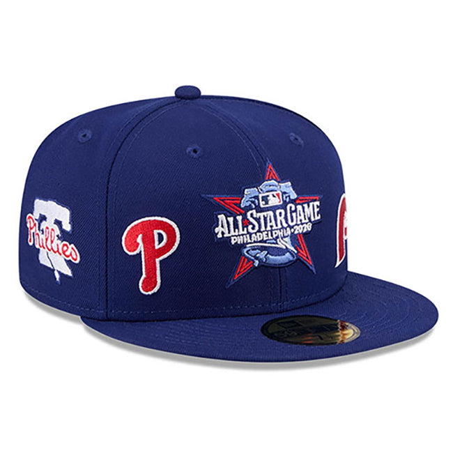 ニューエラ キャップ 59FIFTY フィラデルフィア フィリーズ MLB 2026 ALL STAR GAME ELEMENTS FITTED CAP ROYAL