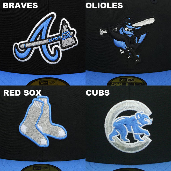 ニューエラ キャップ 59FIFTY MLB COOP ALTERNATE FORCE FITTED CAP BLACK BLUE