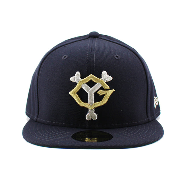 ニューエラ キャップ 59FIFTY 読売 ジャイアンツ NPB CLASSIC LOGO FITTED CAP NAVY-SILVER-GOLD