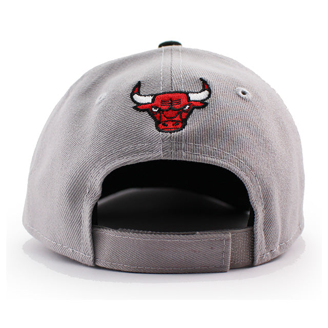 子供用 ニューエラ キャップ 9FORTY シカゴ ブルズ YOUTH MLB THE LEAGUE ADJUSTABLE CAP GREY