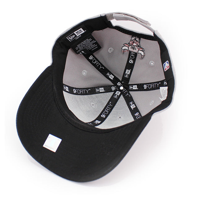 子供用 ニューエラ キャップ 9FORTY シカゴ ブルズ YOUTH MLB THE LEAGUE ADJUSTABLE CAP GREY
