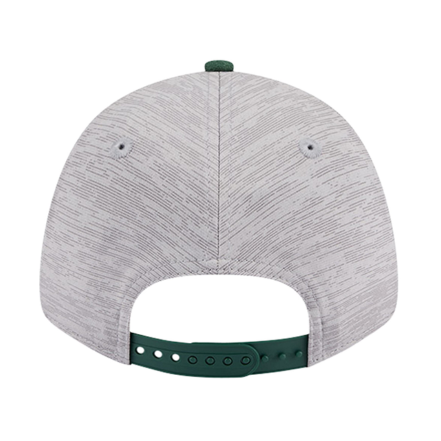 ニューエラ キャップ 9FORTY ミルウォーキー バックス NBA DIGI-TECH 2 TONE STRETCH SNAPBACK CAP HEATHER GRAY GREEN