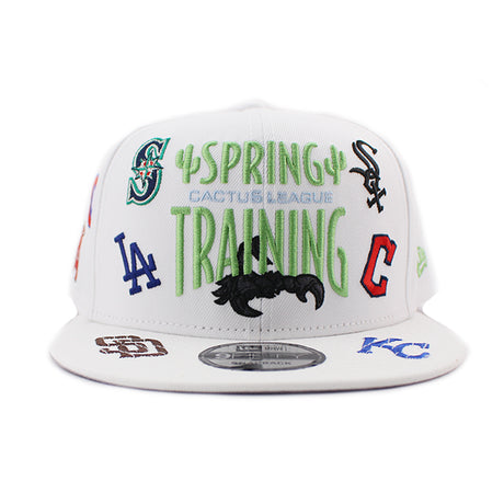ニューエラ キャップ 9FIFTY スナップバック MLB SPRING TRAINING CACTUS LEAGUE SNAPBACK CAP WHITE
