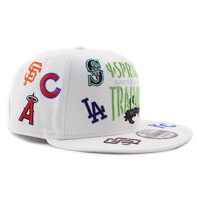 ニューエラ キャップ 9FIFTY スナップバック MLB SPRING TRAINING CACTUS LEAGUE SNAPBACK CAP WHITE