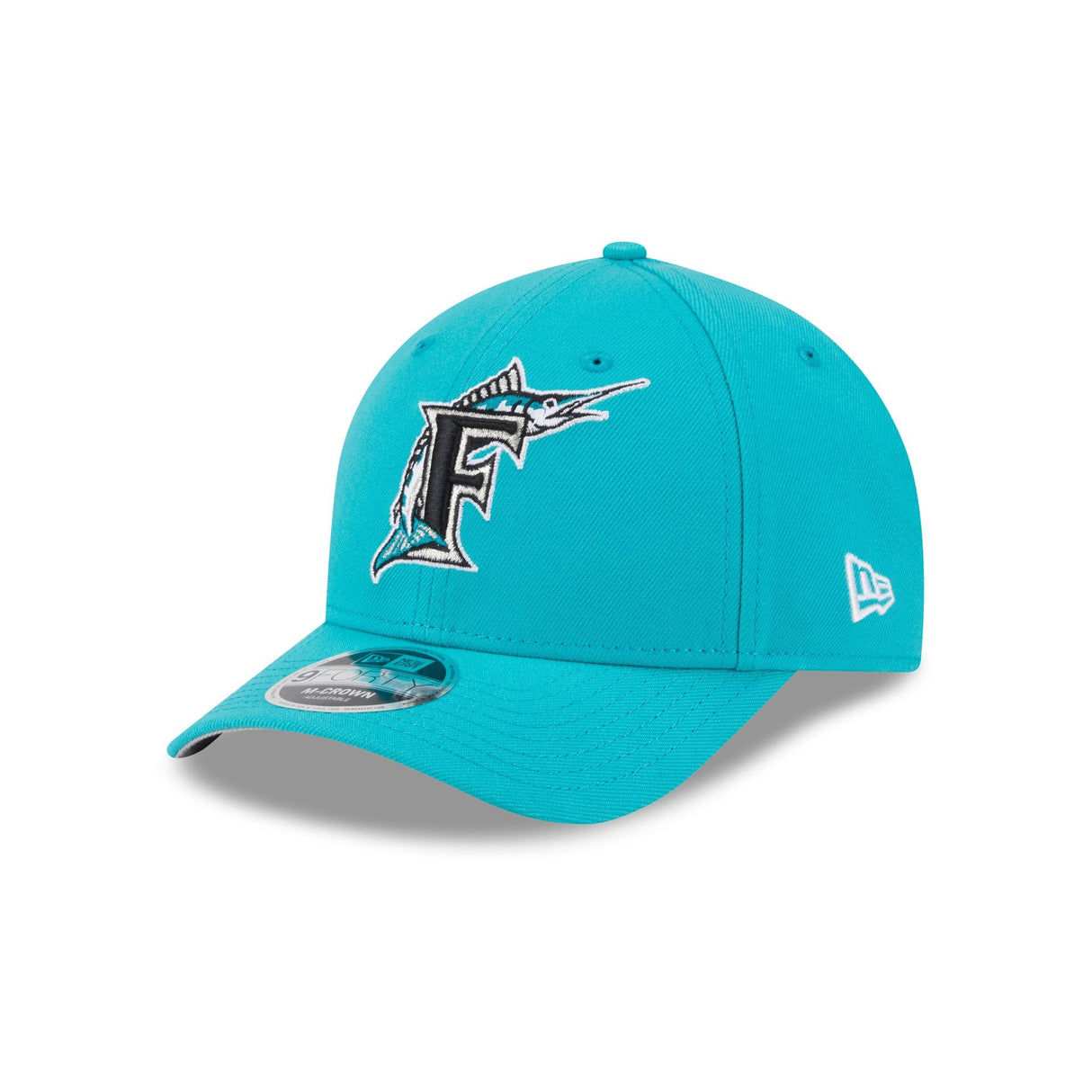 ニューエラ 9FORTY M-CROWN スナップバック フロリダ マーリンズ MLB SNAPBACK CAP TEAL