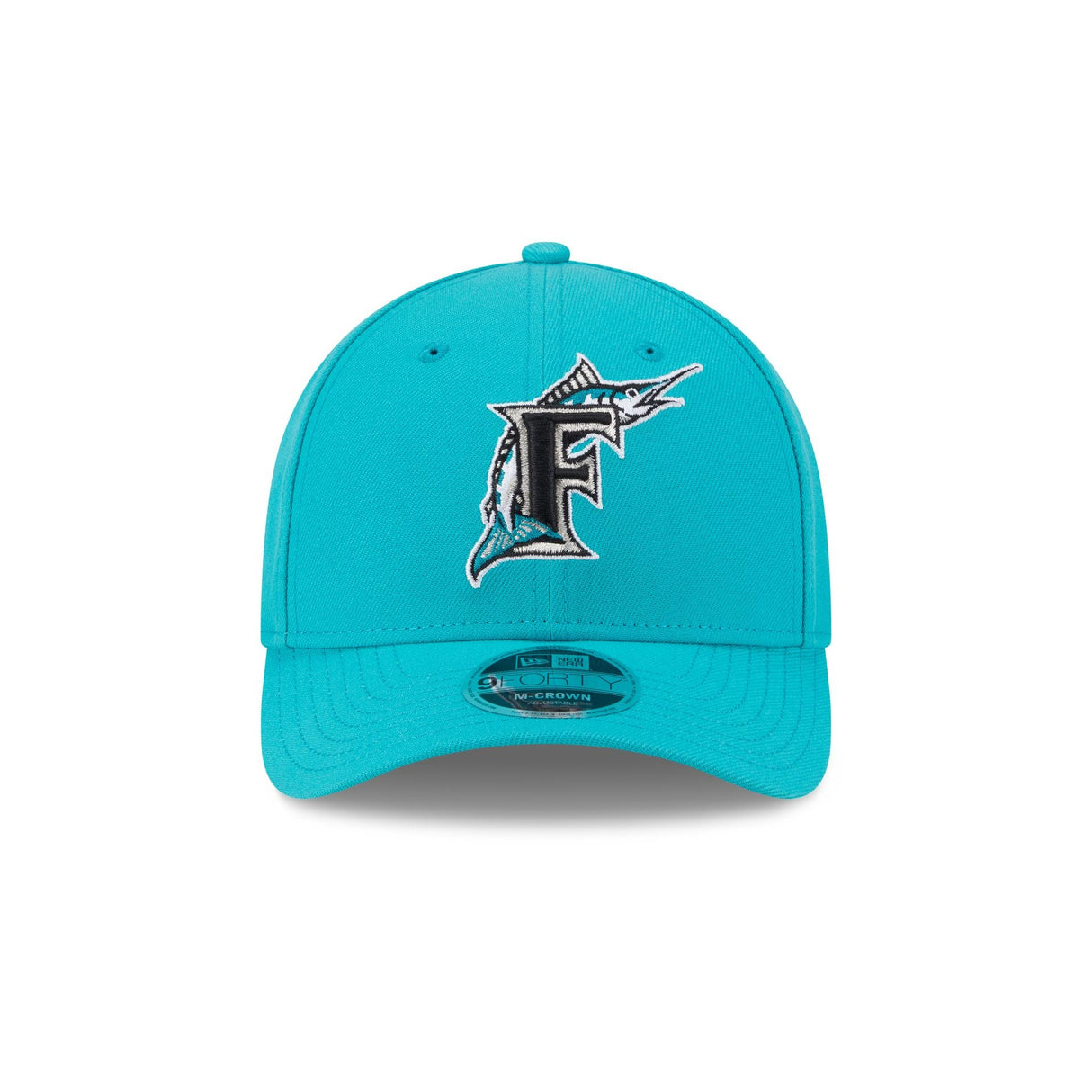 ニューエラ 9FORTY M-CROWN スナップバック フロリダ マーリンズ MLB SNAPBACK CAP TEAL
