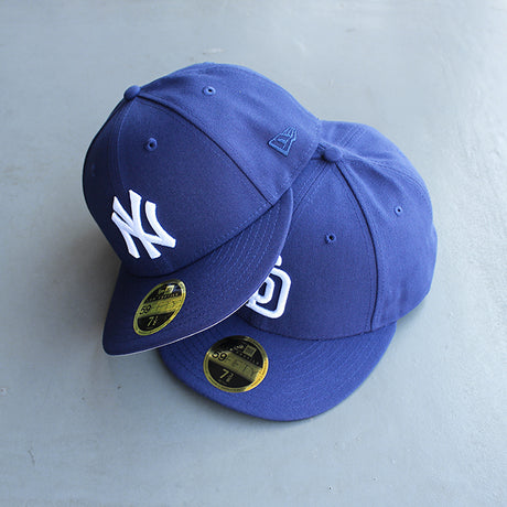 ニューエラ LP59FIFTY ニューヨーク ヤンキース MLB SAN DIEGO NAVY LC LOW-CROWN FITTED CAP AMZ-EX