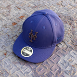 ニューエラ LP 59FIFTY ニューヨーク メッツ MLB LT NAVY LC LOW-CROWN FITTED CAP AMZ-EX
