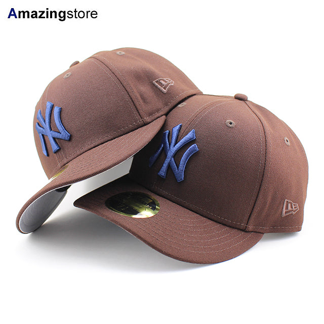 ニューエラ LP 59FIFTY ニューヨーク ヤンキース MLB BURNT WOOD LC LOW-CROWN FITTED CAP AMZ-EX