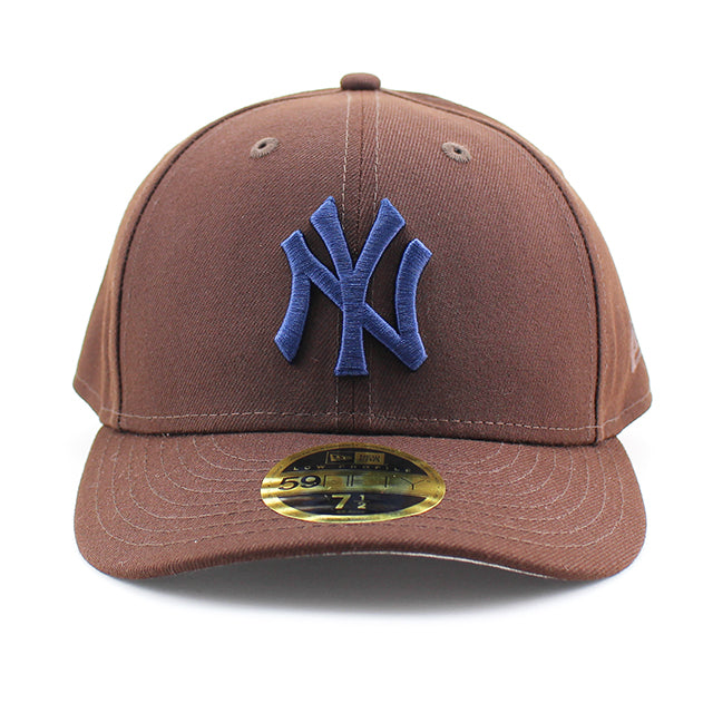 ニューエラ LP 59FIFTY ニューヨーク ヤンキース MLB BURNT WOOD LC LOW-CROWN FITTED CAP AMZ-EX