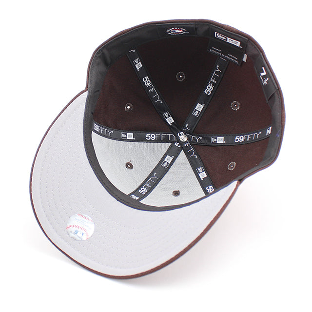 ニューエラ LP 59FIFTY ニューヨーク ヤンキース MLB BURNT WOOD LC LOW-CROWN FITTED CAP AMZ-EX