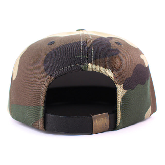 7ユニオン キャップ ストラップバック WOODLAND CAMOUFLAGE 7UNION