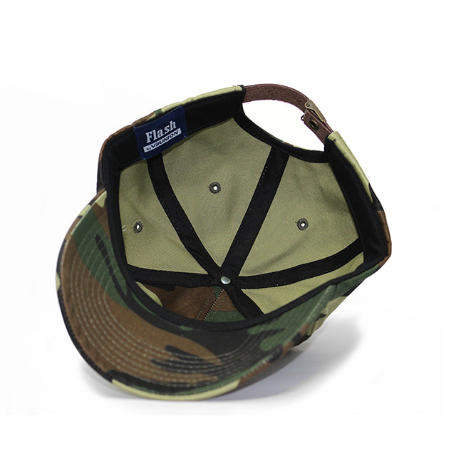 7ユニオン KINGSTON BENT STRAPBACK CAP WOODLAND CAMO
