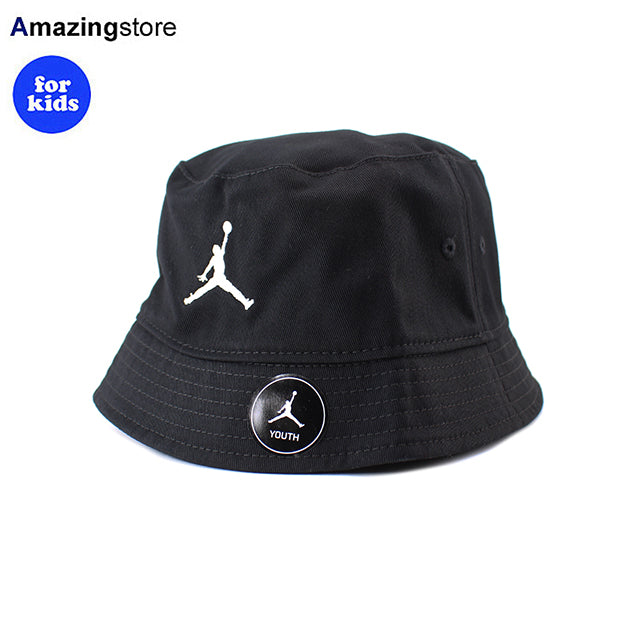 【子供用】ジョーダンブランド バケットハット YOUTH JUMPMAN BUCKET HAT BLACK JORDAN BRAND