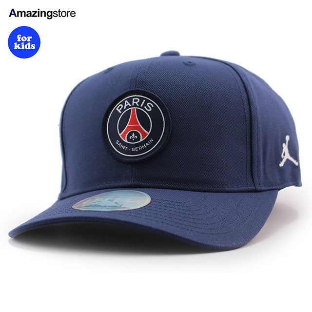 子供用 ジョーダンブランド キャップ パリ サンジェルマン PSG STRAPBACK CAP NAVY