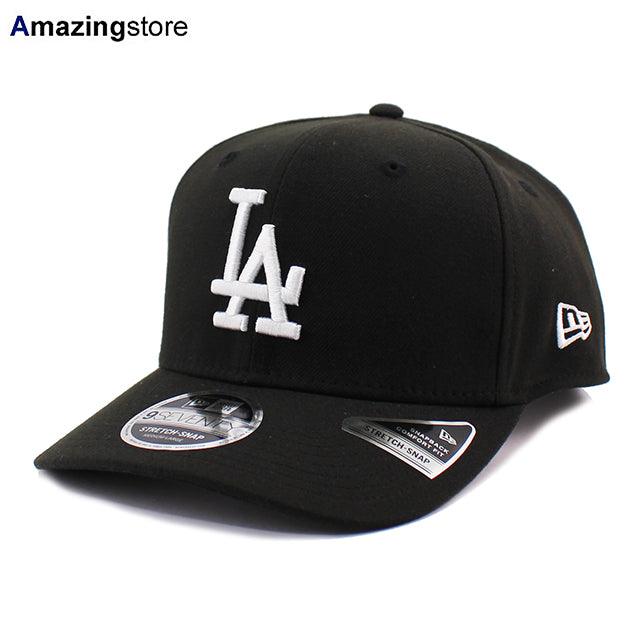ニューエラ キャップ 9SEVENTY ストレッチ スナップバック ロサンゼルス ドジャース MLB STRETCH SNAPBACK CAP BLACK