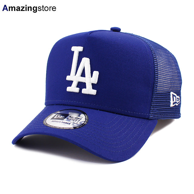 ニューエラ メッシュキャップ 9FORTY ロサンゼルス ドジャース MLB A-FRAME TRUCKER MESH CAP ROYAL BLUE
