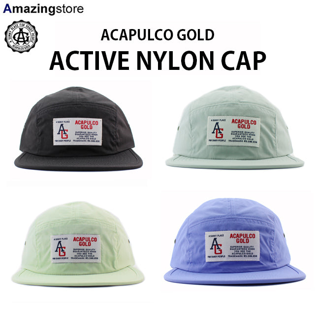 アカプルコ ゴールド ナイロンキャップ【ACTIVE NYLON CAP】 ACAPULCO GOLD