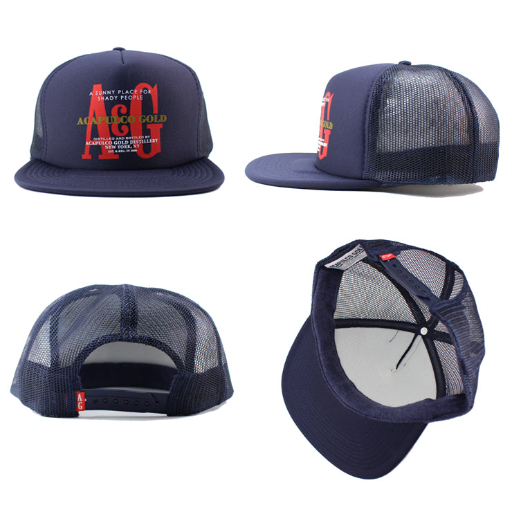 アカプルコ ゴールド メッシュキャップ 【DISTILLERY TRUCKER HAT】 ACAPULCO GOLD