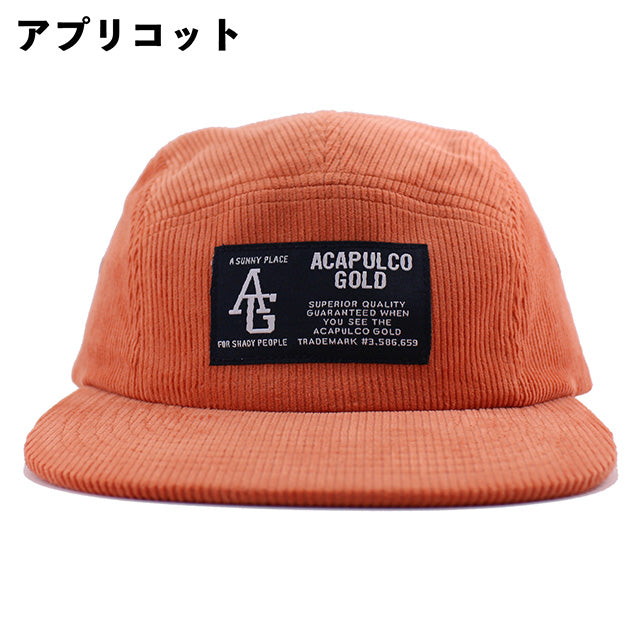 4色展開 アカプルコ ゴールド CORDUROY STRAPBACK CAP ACAPULCO GOLD